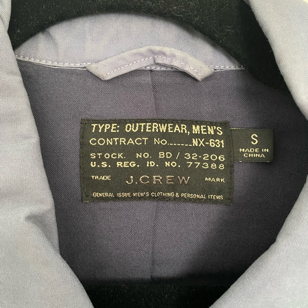 Jcrew Blue Jacket With Patch Pockets - image 2